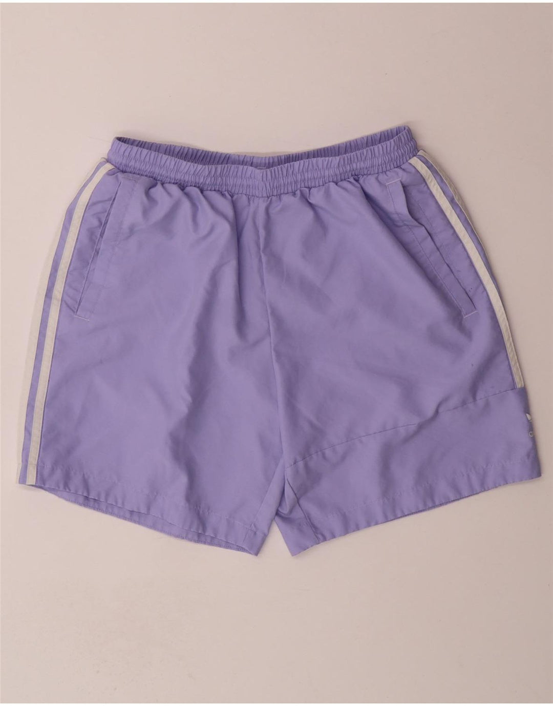 Pantaloncini sportivi da uomo ADIDAS poliestere viola medio