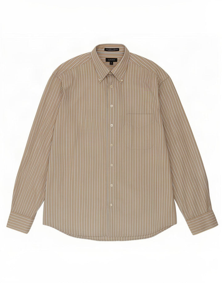 Gant Camicia da uomo vestibilità regolare in cotone a righe grandi multicolore