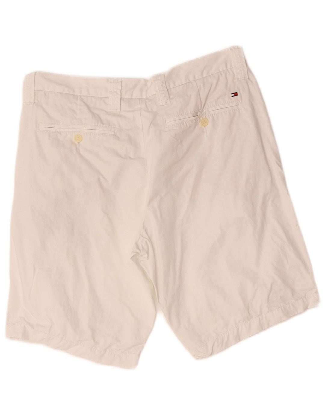 Pantaloncini chino da uomo Tommy Hilfiger W34 grandi cotone bianco