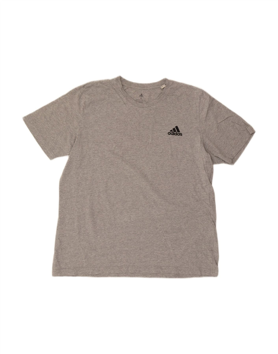 ADIDAS Mens T-Shirt Top XL Grey Cotton
