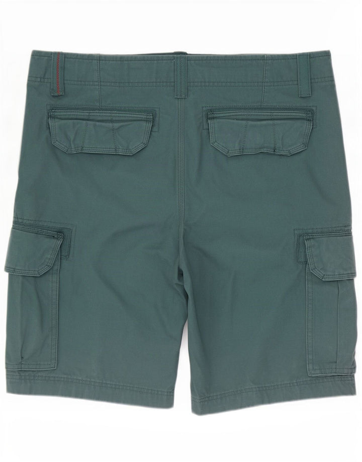 Pantaloncini cargo da uomo Fat Face grandi W36 in cotone verde