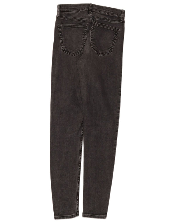 Jeans skinny Jamie da donna Topshop W25 L28 poliestere grigio
