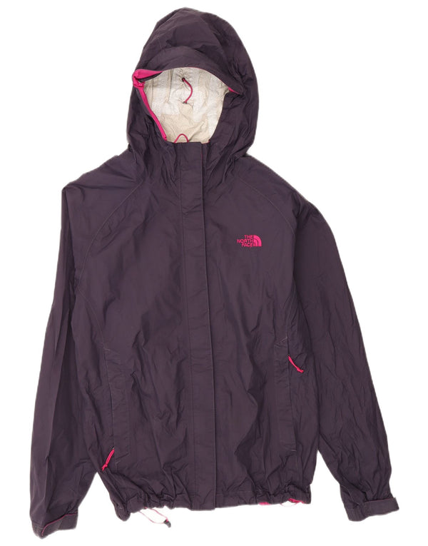 Giacca antipioggia con cappuccio da donna The North Face UK 14 Nylon viola medio
