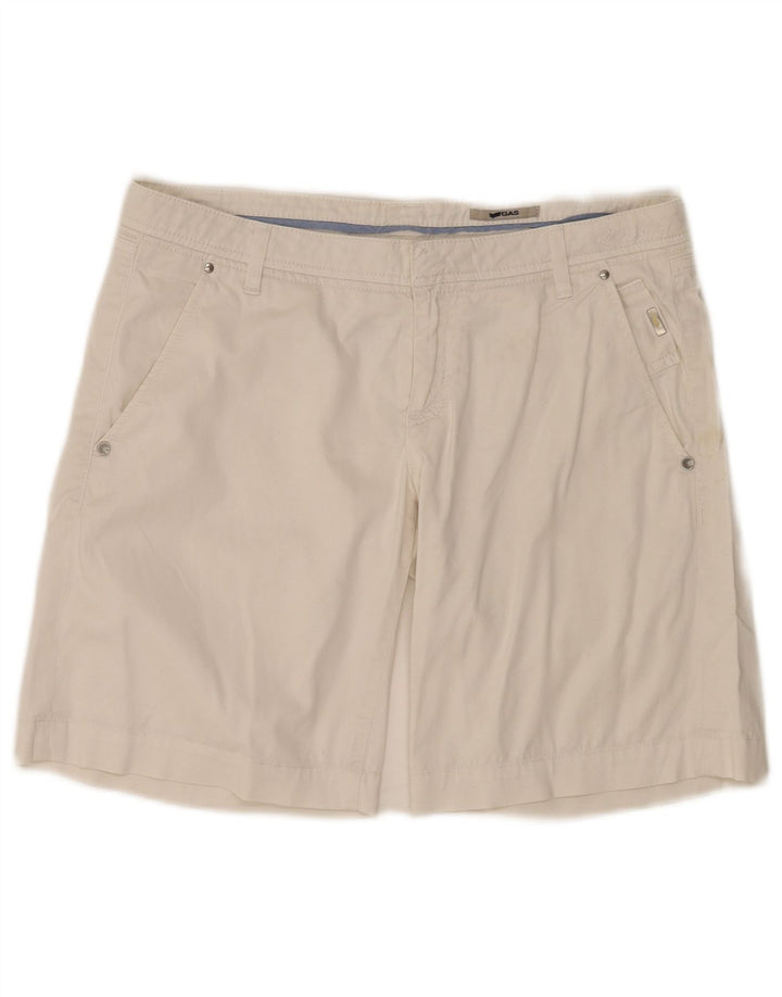 Pantaloncini chino da uomo Gas W29 cotone bianco medio