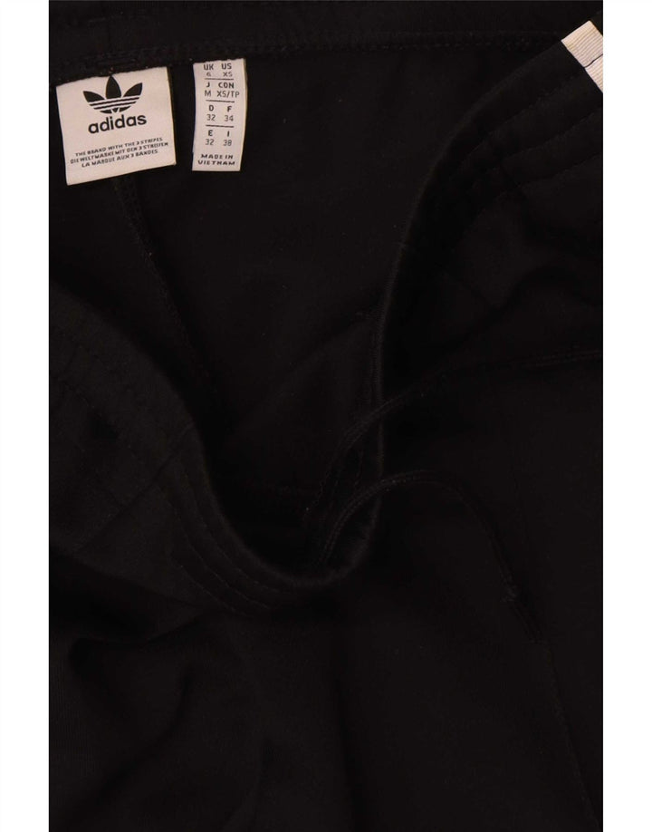 Pantaloni della tuta da donna Adidas UK 6 XS poliestere nero