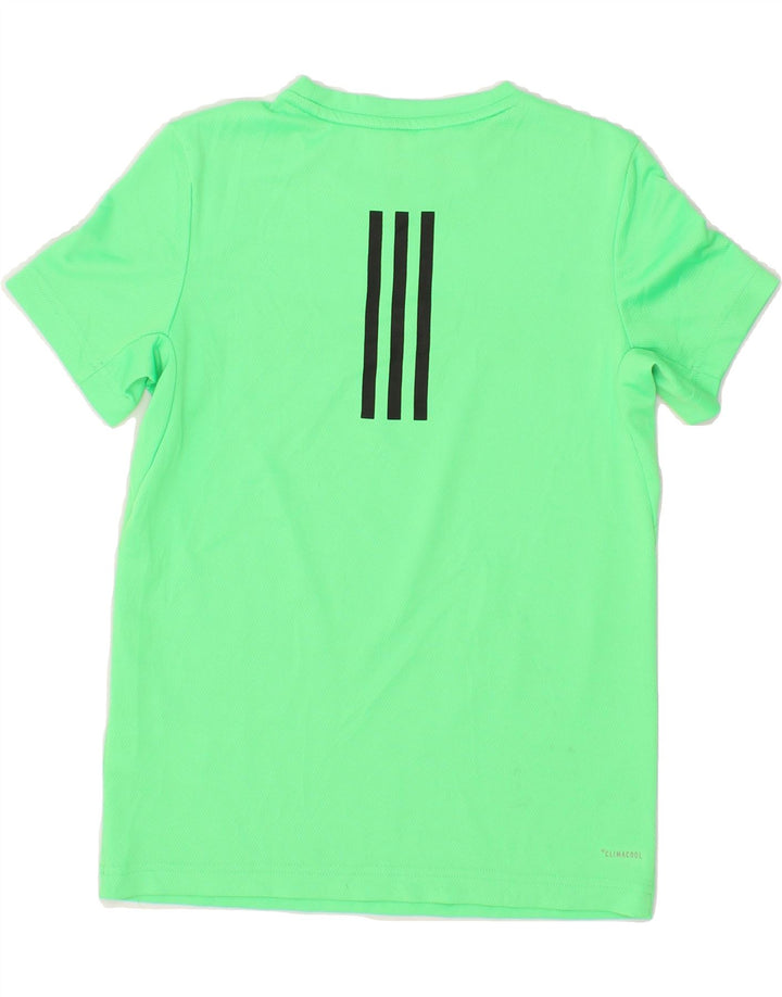 ADIDAS Boys Climacool 9-10 Years Green Polyester Vintage Adidas and Second-Hand Adidas from Messina Hembry 