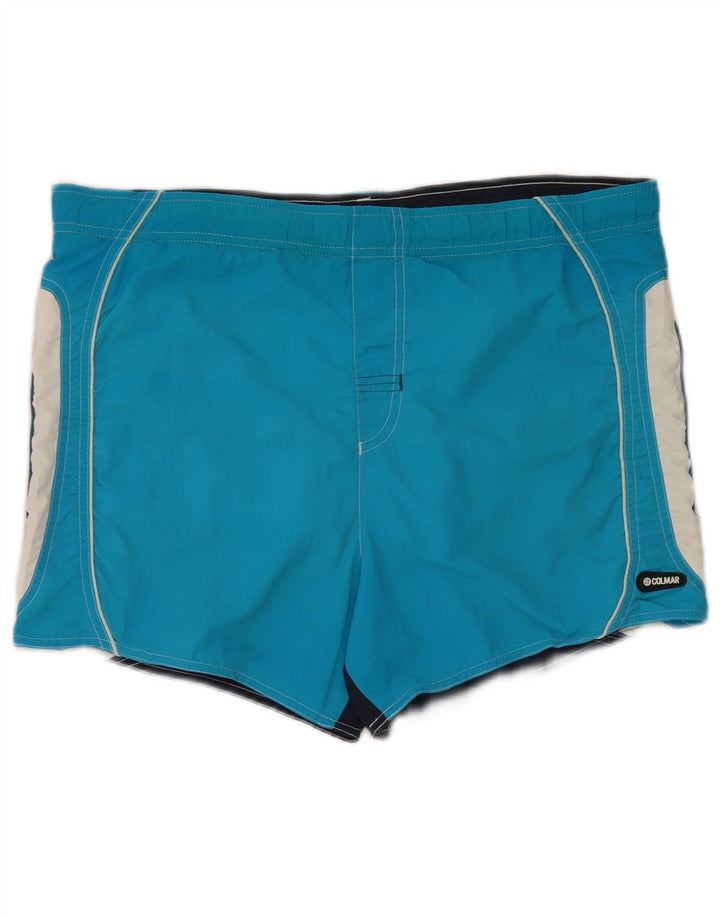 Pantaloncini da bagno donna Colmar IT 48 XL Blu Colourblock in poliammide