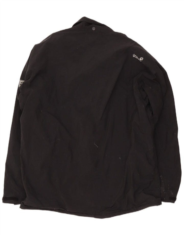 Giacca a vento da uomo Jack Wolfskin UK 50 3XL Poliammide nera