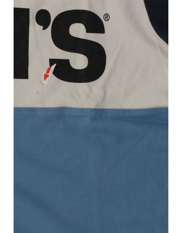T-shirt grafica da uomo Levi's Top Small multicolore a blocchi di colore