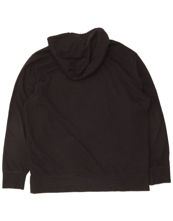 Felpa con cappuccio grafica da uomo O'Neill 2XL cotone nero