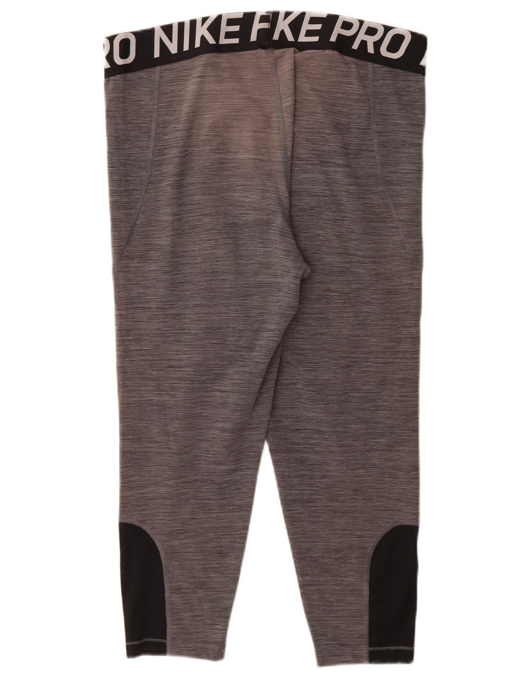 Leggings Capri con grafica Dri Fit da donna NIKE UK 20 2XL Blocco di colore grigio