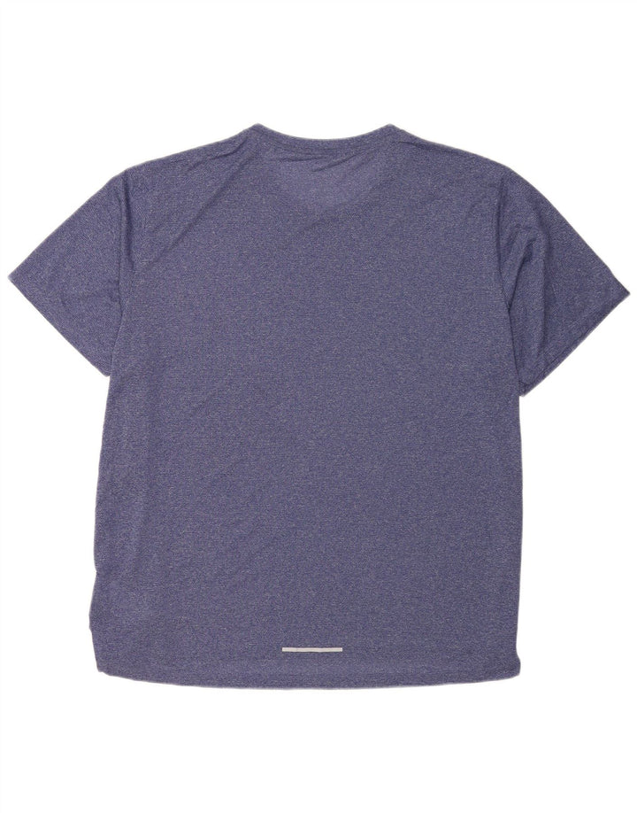 T-shirt da uomo Nike Dri Fit Top 2XL poliestere blu navy