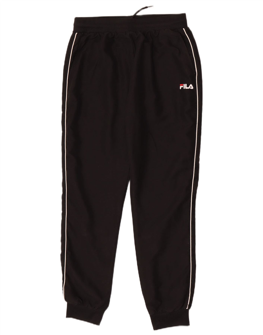 Pantaloni da tuta da uomo Fila Joggers medio poliestere nero