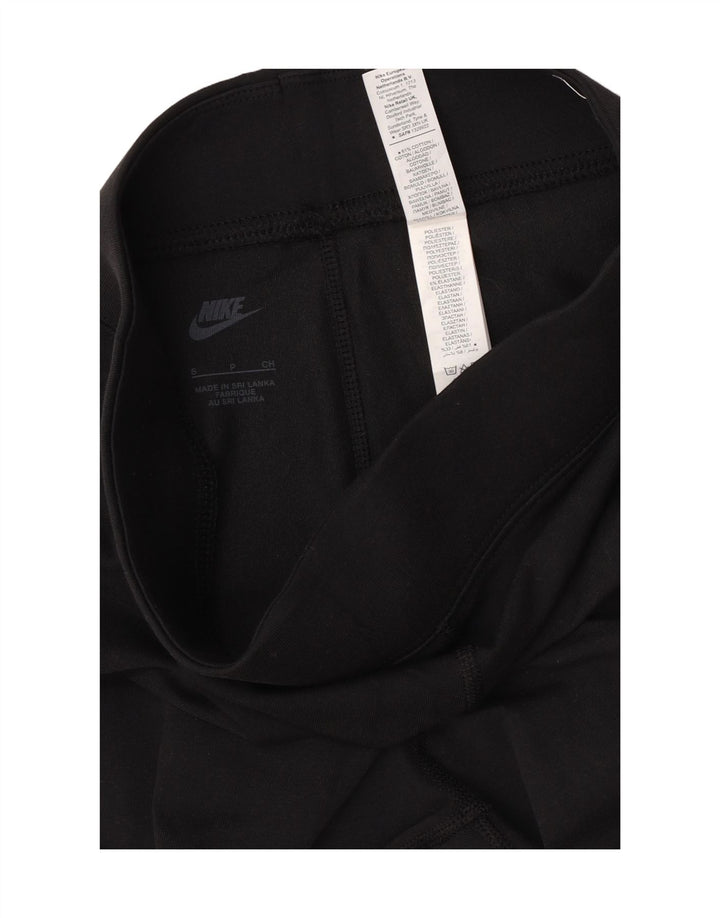 Leggings grafici da donna Nike UK 10 piccoli cotone nero