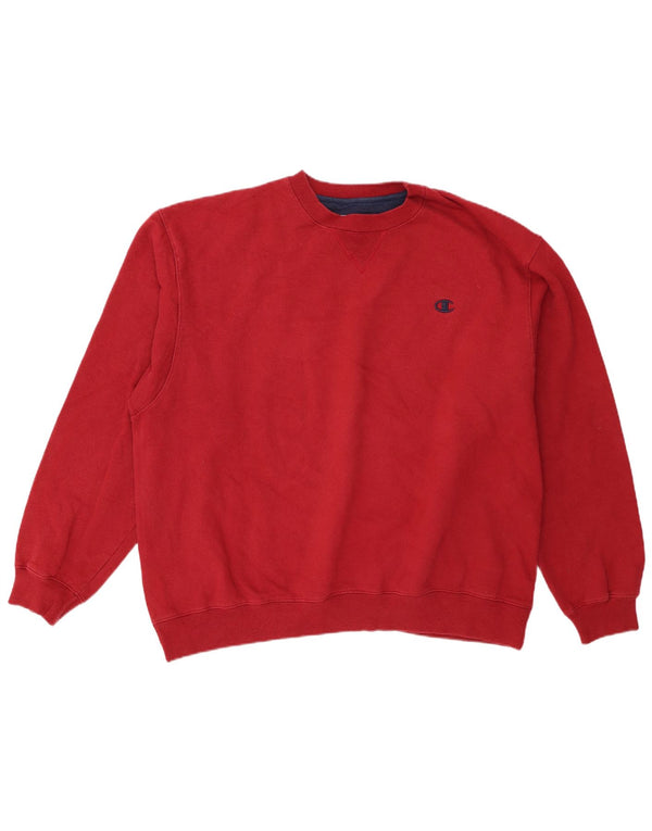 Felpa da uomo Champion Jumper XL Borgogna in cotone