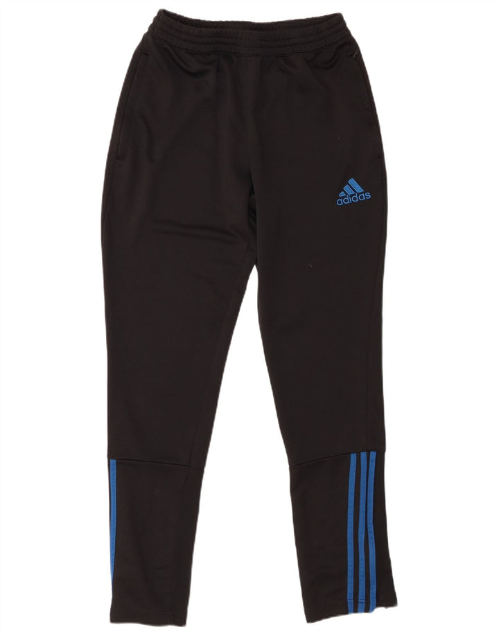 Pantaloni da tuta da uomo ADIDAS piccoli in poliestere nero