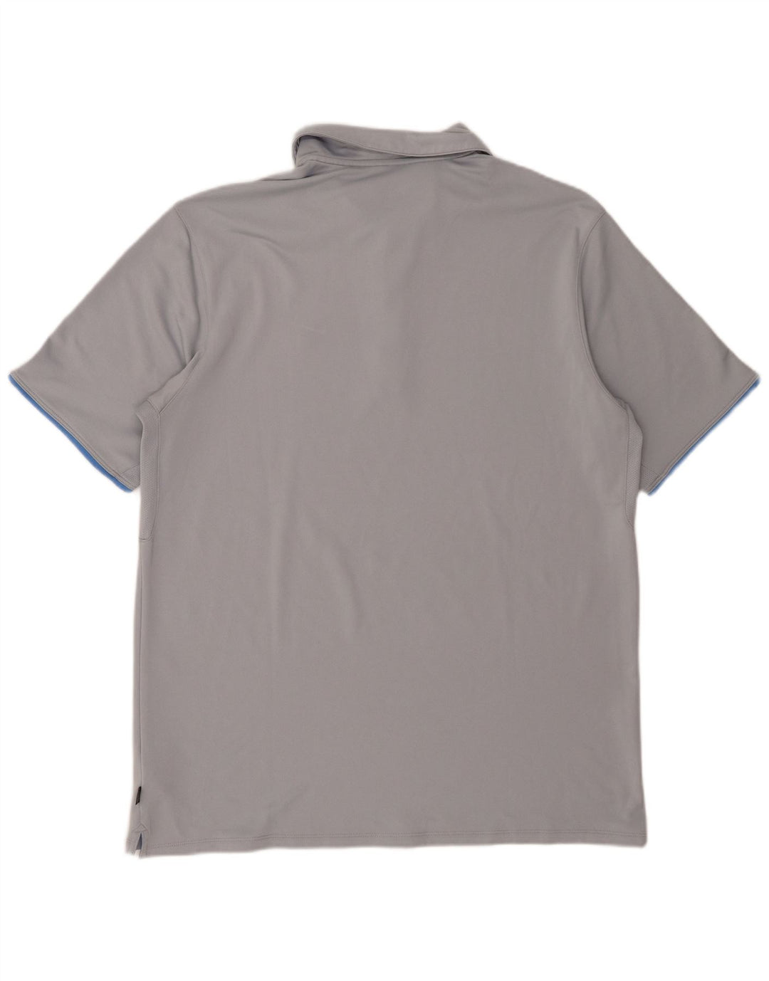 Polo NIKE da uomo XL in poliestere grigio