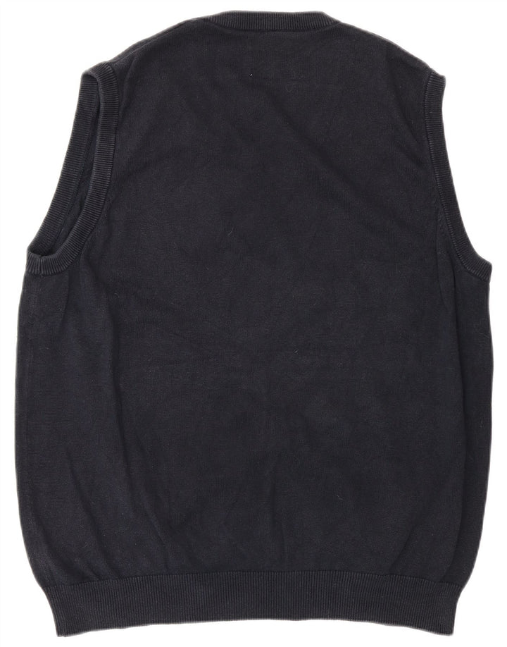 Canotta da uomo Marks & Spencer grande in cotone blu navy