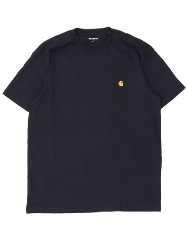 T-shirt da uomo Carhartt Top in cotone blu navy medio