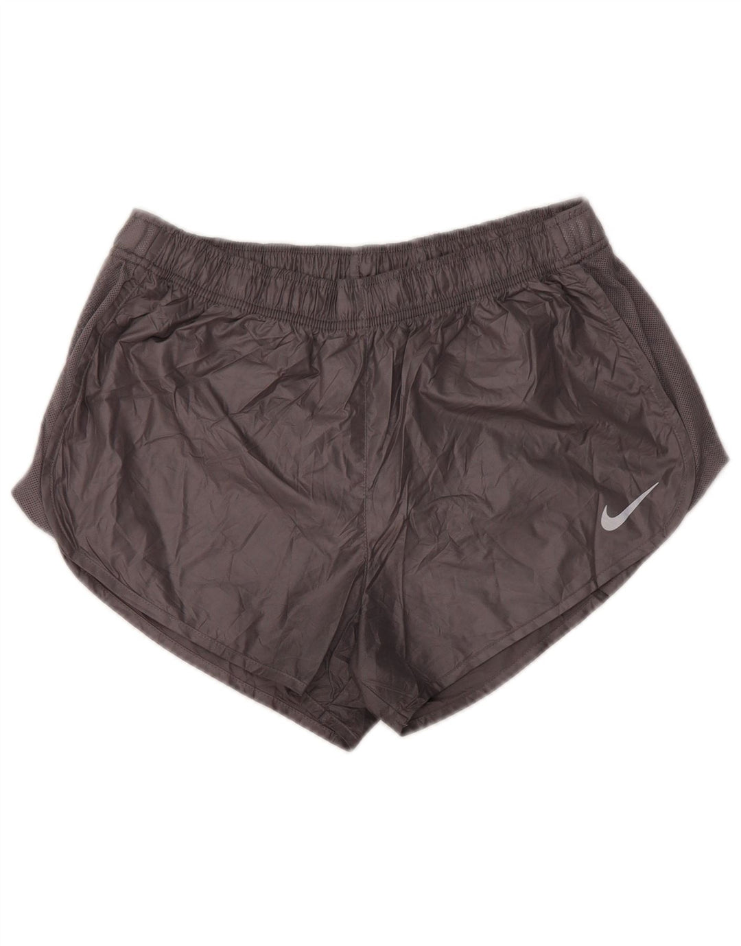 Pantaloncini sportivi NIKE Dri Fit da donna UK 14 Large Grigi