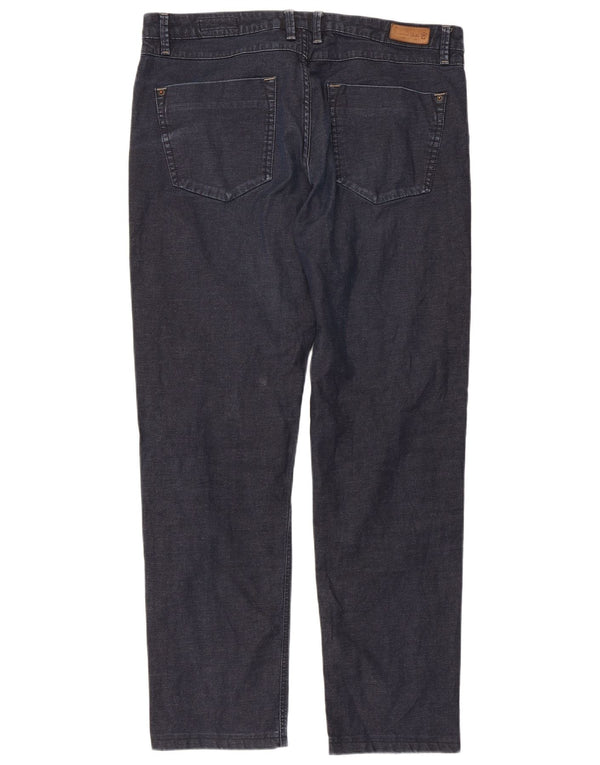 MASSIMO DUTTI Jeans dritti da uomo W36 L30 cotone blu navy