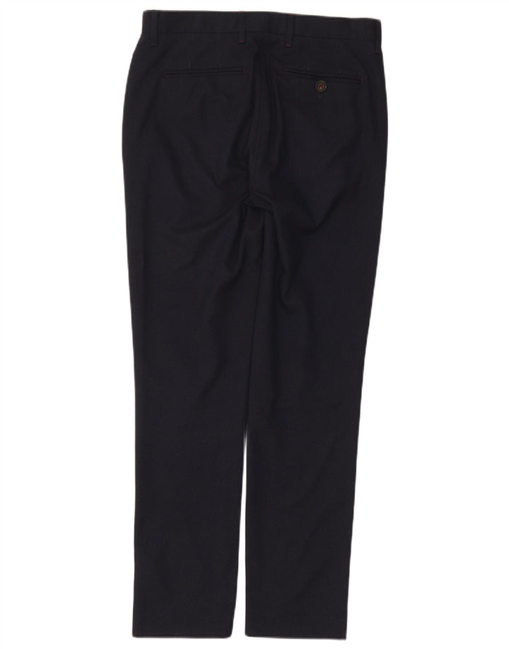 Pantaloni da abito slim fit da uomo TED BAKER W30 L30 Blu navy