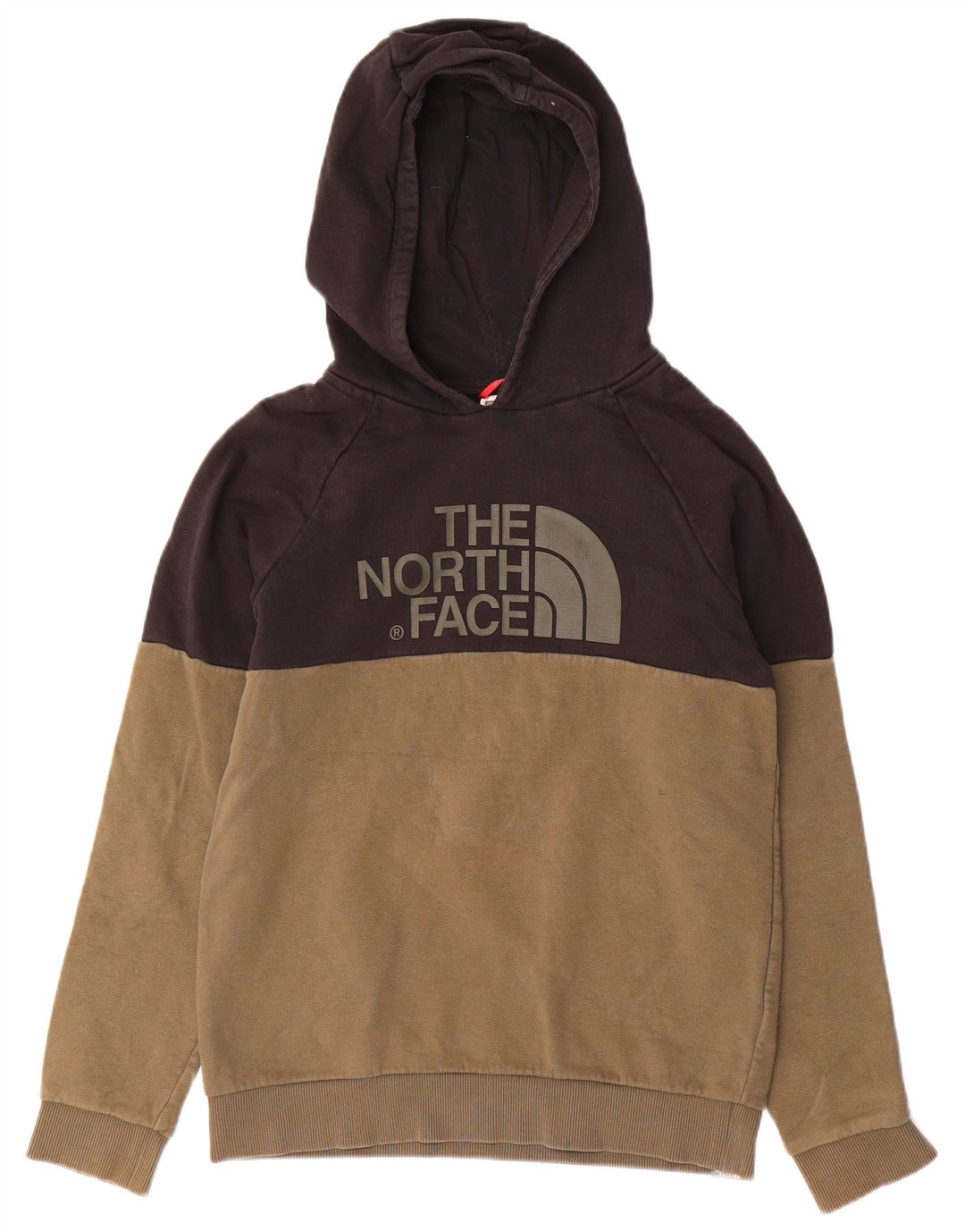 Felpa con cappuccio grafica per ragazzi THE NORTH FACE 14-15 anni XL color kaki