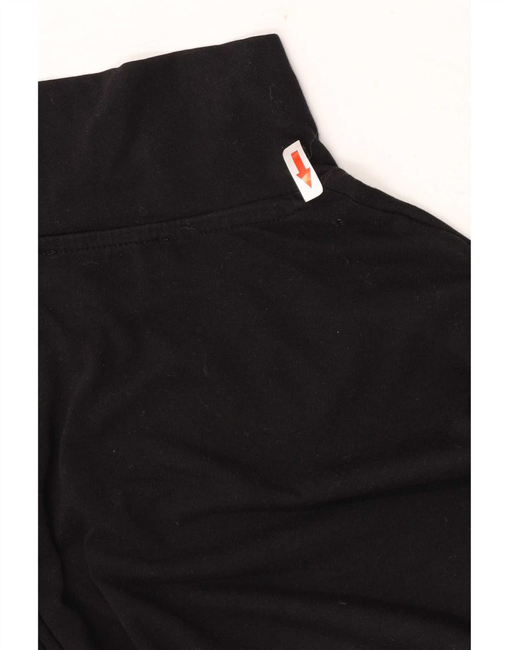 Marks & Spencer Top da donna manica lunga UK 14 cotone nero medio