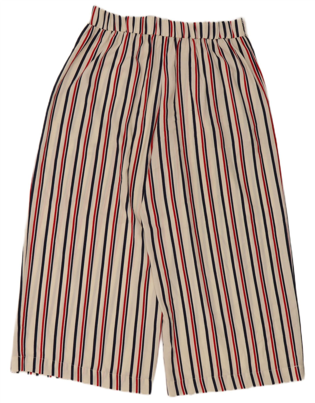 Pantaloni Capri da donna Zara grandi W34 L22 a righe bianche