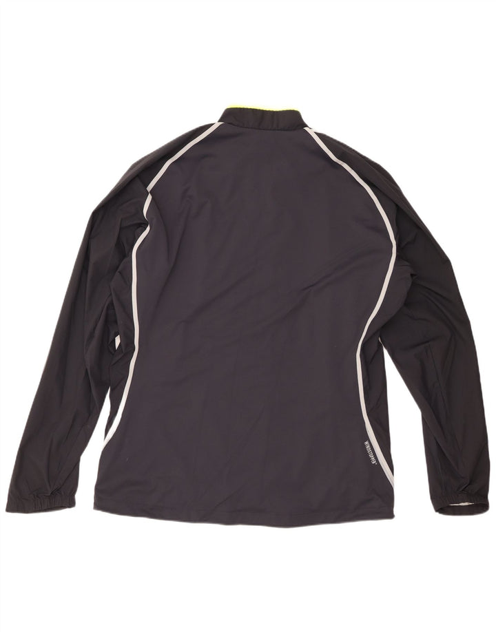 Giacca antipioggia ADIDAS da uomo Clima 365 UK 40 Large blu navy in poliestere