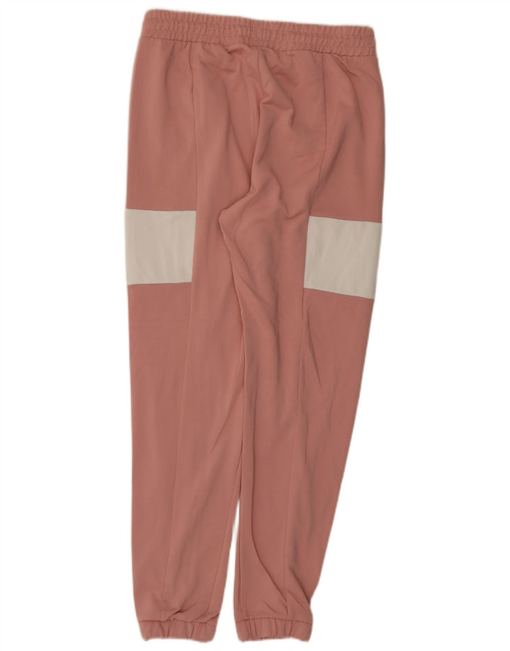 Pantaloni da tuta da donna Puma Joggers UK 14 Medium Pink Colourblock