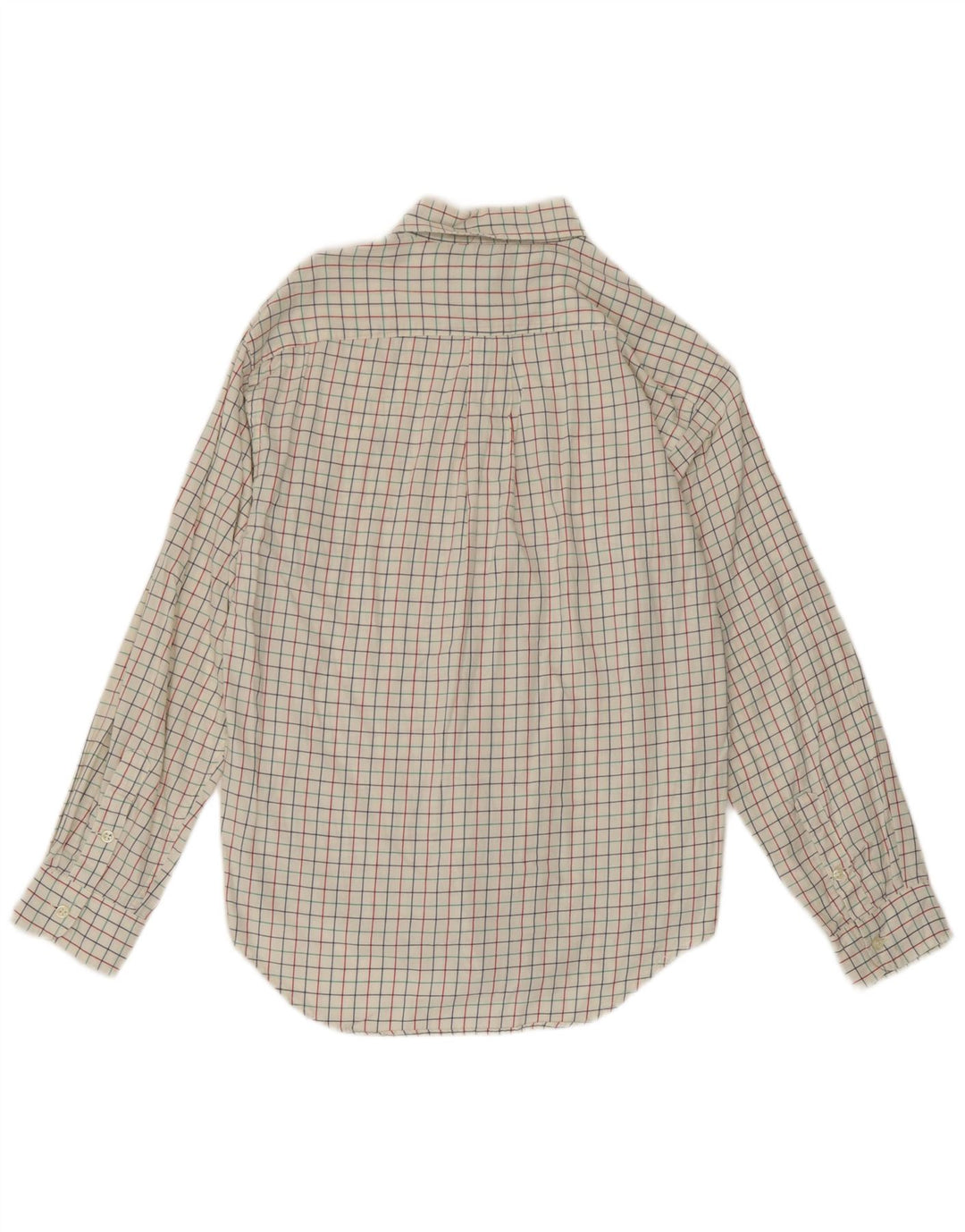 Camicia Ralph Lauren da ragazzo 15-16 anni in cotone a quadri bianchi grandi
