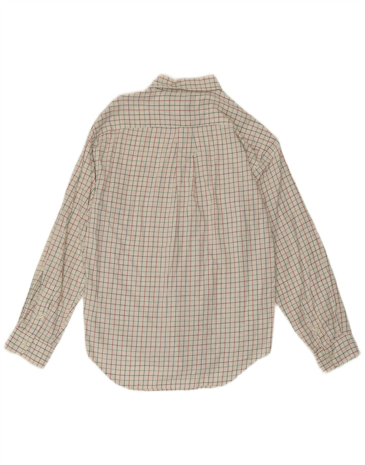 Camicia Ralph Lauren da ragazzo 15-16 anni in cotone a quadri bianchi grandi