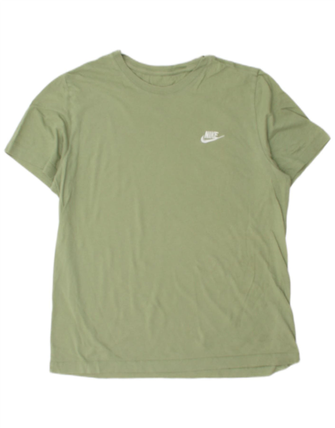 T-shirt da uomo Nike Top Large in cotone verde