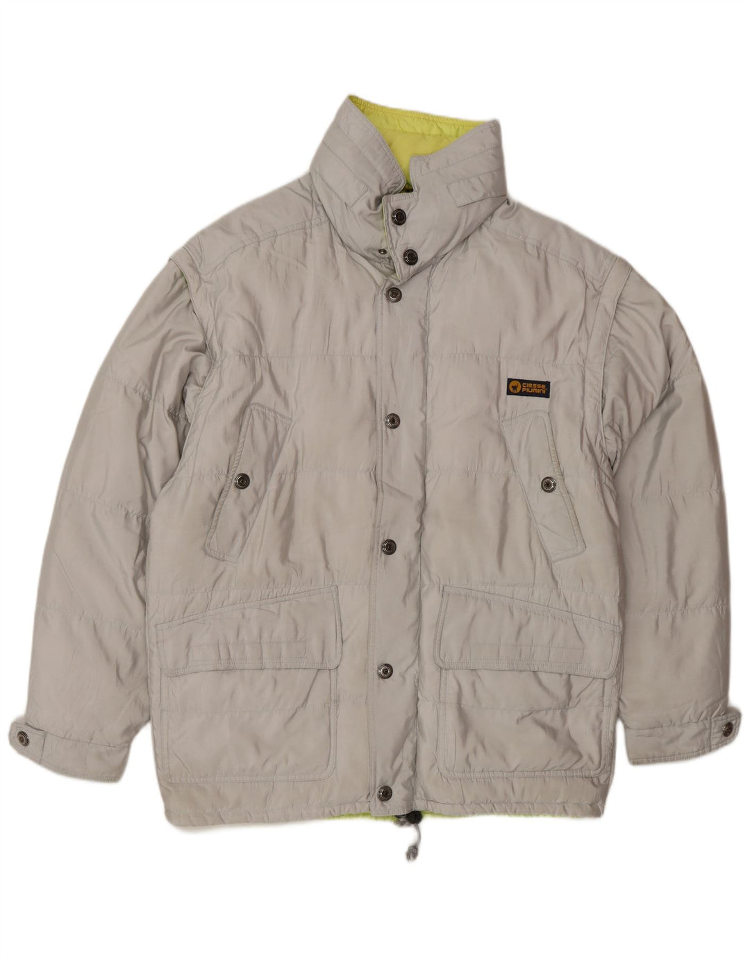 Ciesse Piumini Giacca imbottita da uomo UK 40 Large Grigio Poliestere