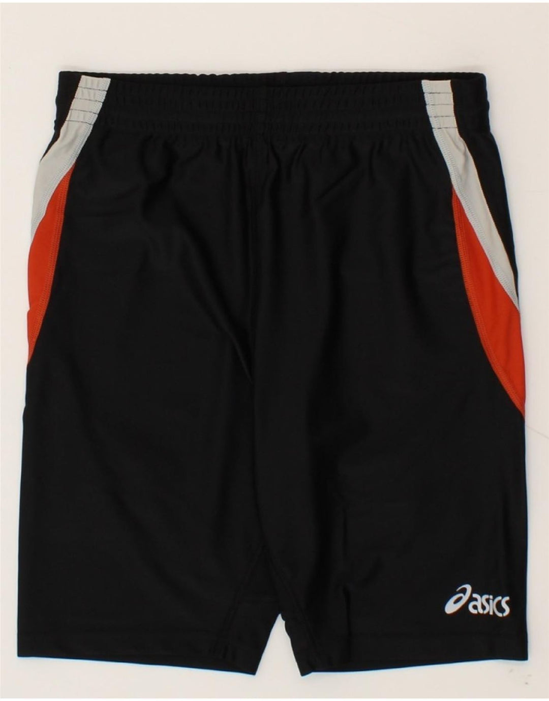 ASICS Womens Sport Shorts UK 10 Small  Black Colourblock Polyamide Vintage Asics and Second-Hand Asics from Messina Hembry 