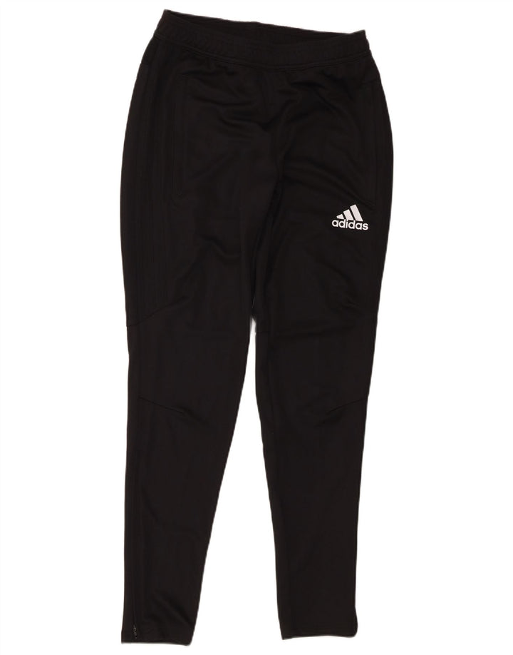 Pantaloni da tuta Adidas Climacool da uomo piccoli in poliestere nero