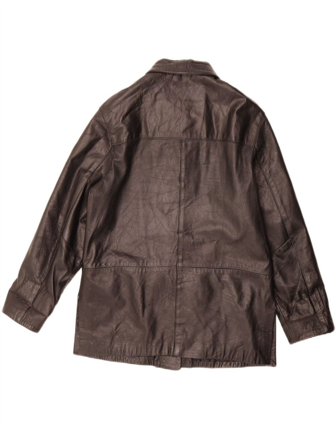 Giacca in pelle da donna Max Grippo EU 44 XL Pelle nera