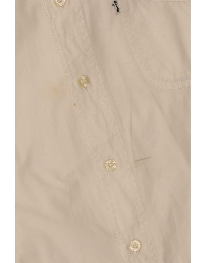 Camicia Levi's Uomo Large Cotone Bianco