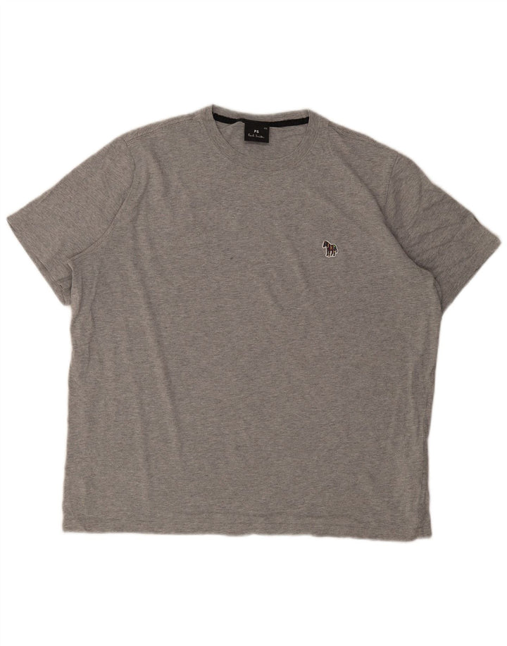 T-shirt da uomo PAUL SMITH Top 2XL cotone grigio
