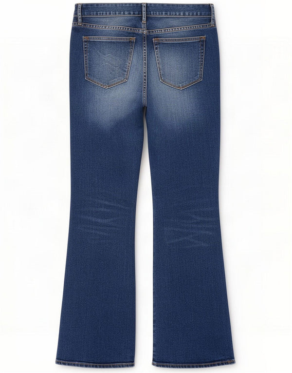 Gap Womens Curvy Bootcut Jeans US 10 Large W30 L30 Blue Cotton