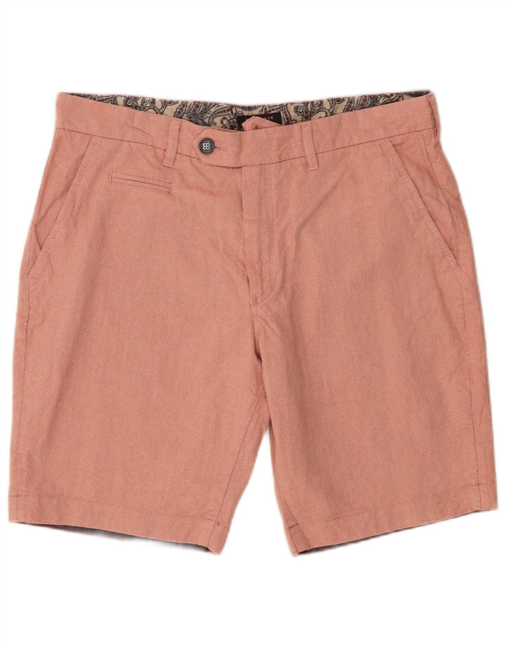 Pantaloncini chino da uomo Ted Baker W34 Large in cotone rosa