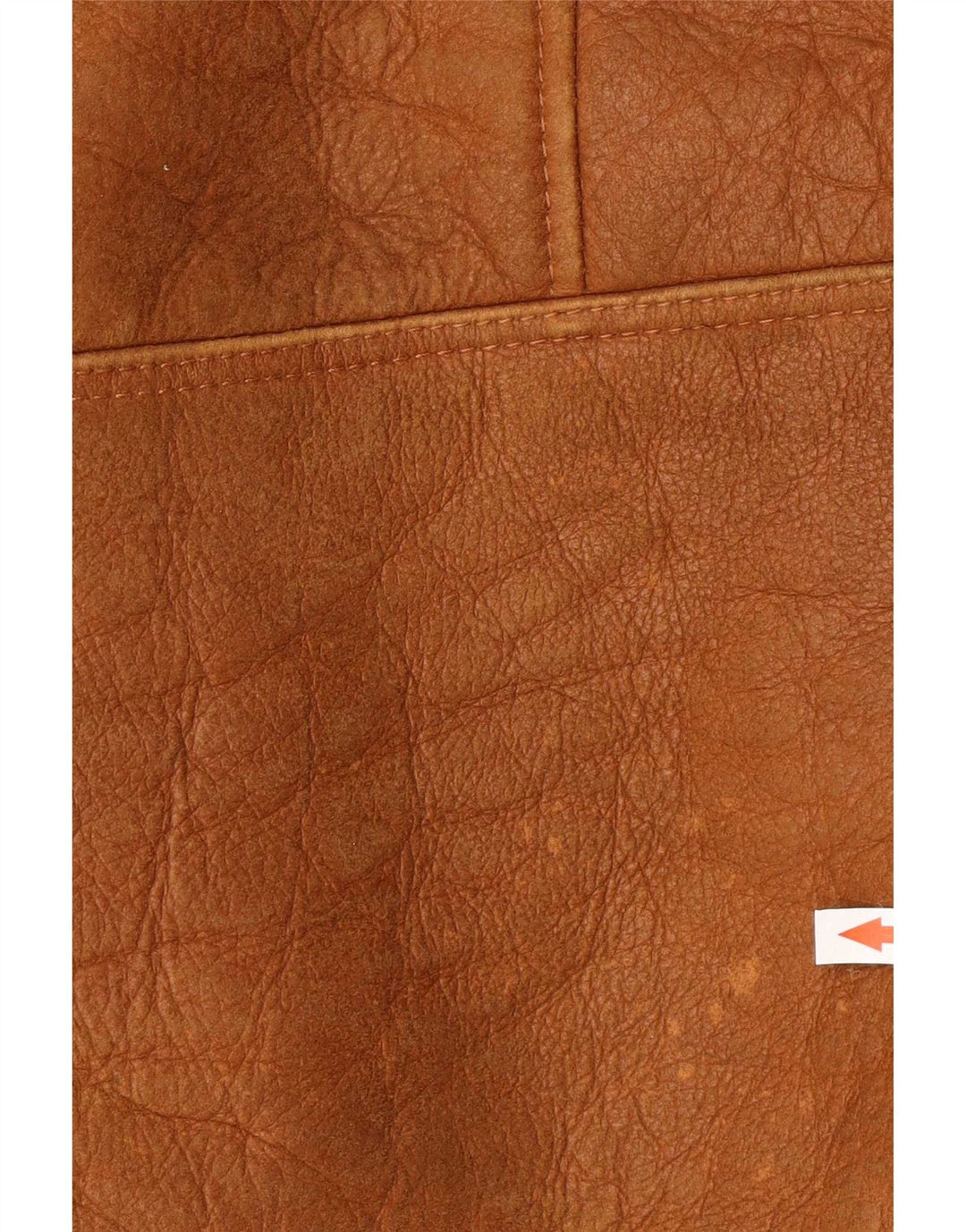 Giacca in shearling vintage da uomo UK 42 XL Shearling marrone