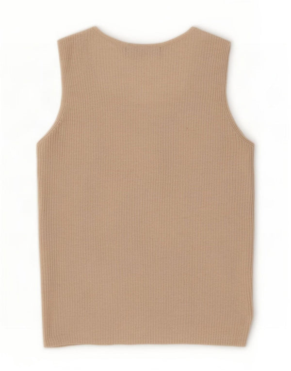Canotta da donna Marks & Spencer UK 14 Large Beige Viscosa