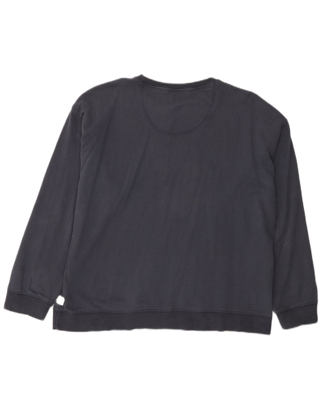 Felpa oversize con grafica da donna Fat Face UK 16 Large Blu Navy