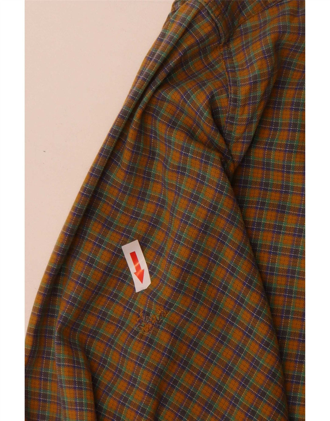Camicia in flanella da uomo Goose & Gander IT 46 quadri marroni grandi