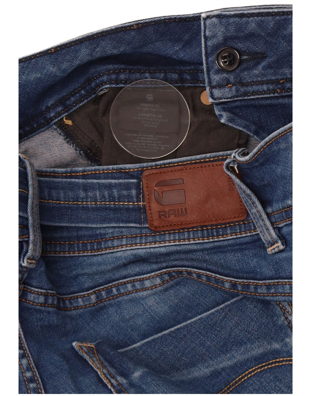 Jeans G-Star da donna Midge Bootcut W31 L32 cotone blu