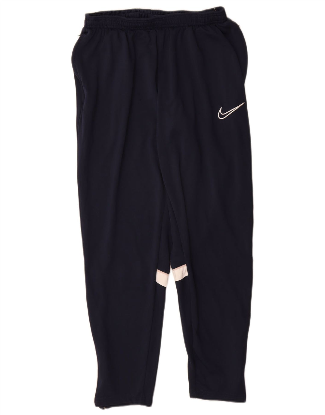 Pantaloni da tuta Nike Dri Fit da uomo XL in poliestere color block blu navy