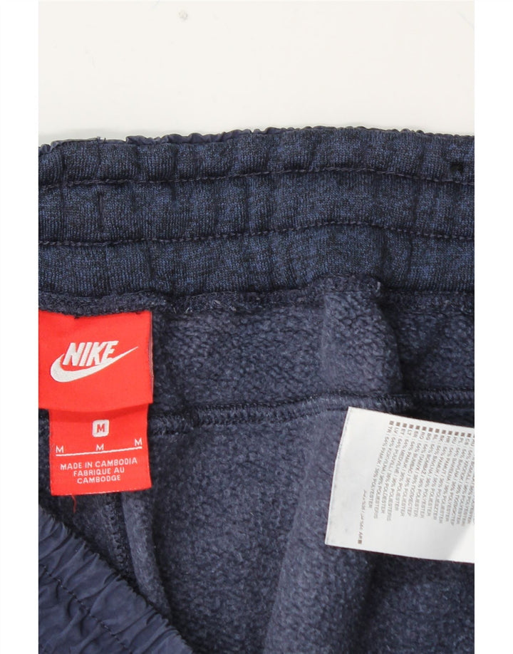 Pantaloni da tuta da donna NIKE UK 14 cotone blu navy medio