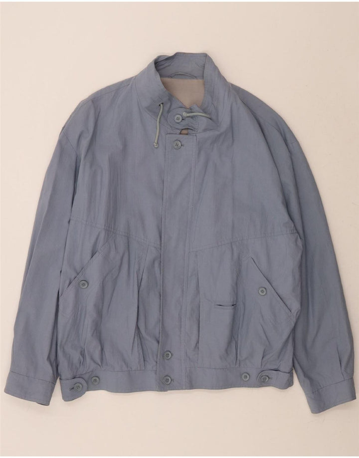 VINTAGE Mens Bomber Jacket IT 56 3XL  Blue Vintage Vintage and Second-Hand Vintage from Messina Hembry 